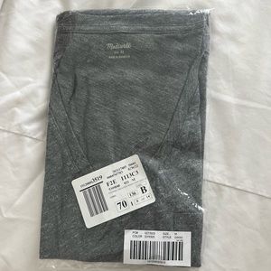 NEW WITH TAGS: Madewell Whisper Tee - Color Heather, Size Medium